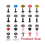Amigurumi Doll Eyes with Washers 752 Pieces 5