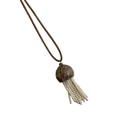 Versatile Jellyfish Pendant Necklace Adjustable Length Perfect