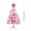 Pink DIY Mini Christmas Tree Kit 23.6 in 2