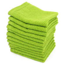 Set de 12 șervețele pentru invitați 30x30 cm ALPHA Verde fistic