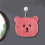 Hanging Bear Hand Towel Pink Absorbent Kitchen Wipe 1 Pack 4