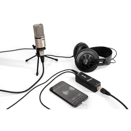 iRig Pre 2 XLR Mic Interface and Preamp: Interface IP-IRIG-PRE2-IN 2