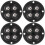 4PCS Self Adhesive Stick On Caster Wheels for Storage Case 1