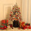 WhizMax small pre-lit Christmas tree 3ft with 78 LED lights 5