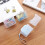 Mini-Hängeetui, transparent, PP-Organizer, 4 Stück 8