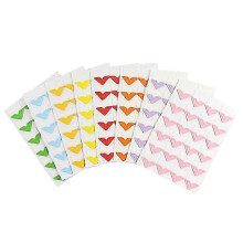 8Pcs Self-Adhesive Photo Mounting Corners Assorted Color DIY Picture Stickers for Album Diary