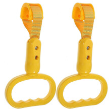 2PCS Bus Handle Rings Replacement Subway Handles with Straps for Trash Can