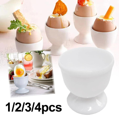 Coquetier en porcelaine GINTBN blanc simple 1