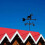 Weathervane Wind Vane Yard Mount with Rust Protection Coating, 50cm x 35cm 3