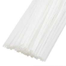 150Pcs 11.2inch Hot Melt Resin Strips 2mm Wide White Thermal Glue Strips for Book Binding Repair Hot Melt Binding Machine 1mm Thick DIY