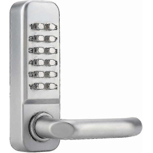 Waterproof Mechanical Code Lock, 1-11 Digit Code Combination Security Password Coded Lock Keyless Me