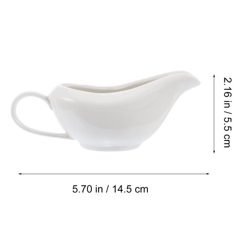 Ceramic gravy boat sauce jug 1 pc 1