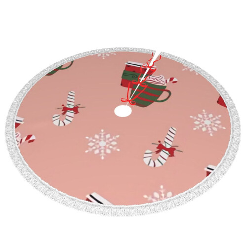 Christmas Tree Skirt 36 Inch Rustic Holiday Decor 1