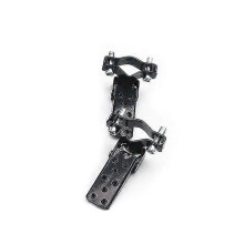 2pcs Of Pair Metal Motorcycle Scooter Bikes Foldable Frame Foot Pegs Clampon Axle Pedals Universal Folding Footrests 25mm30mm