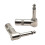 Right Angle Connector for Mixers Speaker Cables Guitar Cables 1/4" Plugs 1