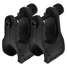 2pcs Rubber Crutch Holder, Wheelchair Cane Bracket for Mobility Scooter, Wheelchair Accessory