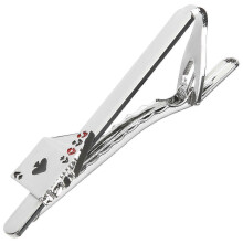 Men Metal Necktie Holder Creative Suit Tie Clip Unique Clasp Tie Pinch Clip