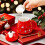 Keramik-Weihnachtsbaumbecher mit Deckel und Löffel 5