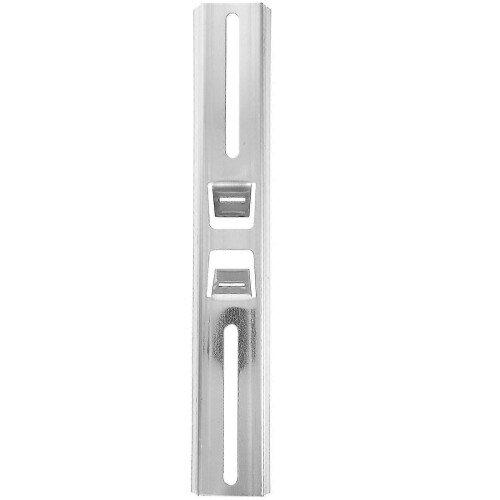 Stainless Steel 30cm Silver Pole Mount Bracket for Waterproof Electrical Junction Box with Hardware