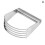 Coupe-pâte en acier inoxydable 12 cm 2