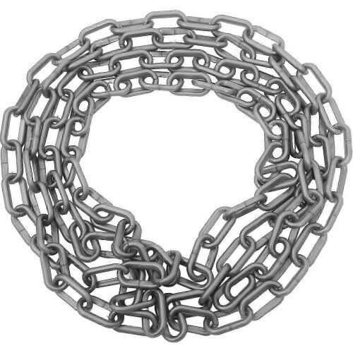 3 Meter Plastic Coil Chain, Safety Warning Link Chain for Delineator Post Chain Barrier