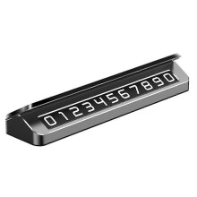 Temporary Car Parking Stickers Card Phone Number License Plate Stop Sign Plate