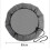 2pcs Rain Barrel Cover Mesh Screen 80cm Diameter with Elastic Cord Drawstring for Water Collection 4