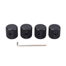 Black Aluminum Electronic Control Potentiometer Knob Volume Control Knob