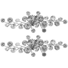 1 Pair Rhinestone Shoe Clips, Removable Wedding High Heel Shoe Buckle Accessories, Sparkling Bride Shoe Decors