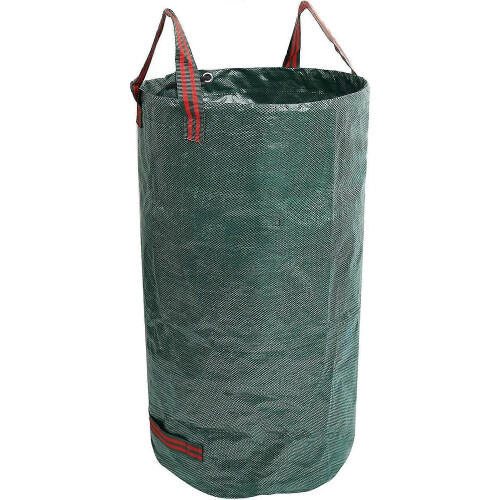 Wiederverwendbarer 32-Gallonen-Gartenabfallsack, robuster, selbststehender PE-Gartenabfallbehälter 2