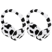 2PCS Adjustable Women Earmuffs Ear Protection Covers Winter Ear Warmer Accessories