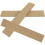 3Pcs Self-Adhesive Cork Bulletin Board Strips for Message Display 1