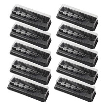 10Pcs Multi-function Bakery Pastry Boxes Compact Macaron Packing Cases
