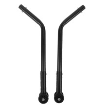 1 Pair Universal Wheelchair Anti Tipper, Aluminum Alloy Rear Caster for Disabled Elderly Users