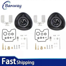 2X For Yamaha XVS1100 V-Star Drag Star 1100 1999-2007 Carburetor Repair Kit Carb Rebuild Set Vacuum Diaphragm Gasket