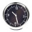 Car Interior Mini Quartz Watch Clock Hygrometer Thermometer Dashboard OrnamentEUYn 1