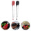 Pinzas para barbacoa de acero inoxidable de 29,5 cm 2