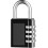 Combination Padlock Combination Lock For Gym Locker (black) (1pcs) 1