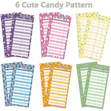 60pcs Budget Sheets Expense Tracker Paper Refill Inserts With Holes For A6 Binder Cash Envelope,car