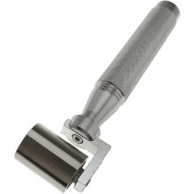 Alloy Handle Wall Seam Pressure Wallpaper Roller Paper Painting Hand Tool (silver) (1pcs)