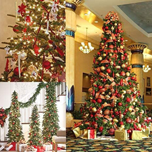 Christmas baubles shatterproof 100 pcs red white 1
