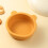 Silica Bowl Food Grade Bear Shape with Suction Base 4