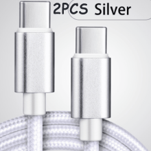 Cábla USB le haghaidh muirearú tapa Android níolón fite 2 phíosa 3 troigh