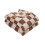 Soft Fuzzy Plaid Throw Blanket 30x40 4