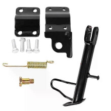 14-24cm Motorcycle Kickstand Universal Modification Side Stand for Most Scooter Motorbike Replacement Side Support Stand D7YA