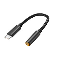 Cabo adaptador de áudio USB-C para 3,5 mm com som Hi-Fi