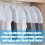 10er-Packung transparente PEVA-Schulterprotektoren 4