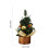Mini Christmas Tree Gold Artificial Tabletop 12 inches 3