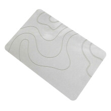 Stone Bath Mat - Natural Diatomaceous Earth, Super Absorbing & Non-Slip, Compatible with Shower, Kitchen Counter, Easy to Clean, No Bad Odor