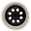 Black White Plastic Core Foam Cartwheel Casters 1